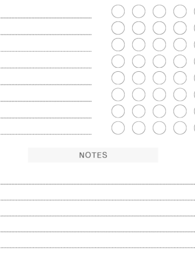 Weekly Chore List