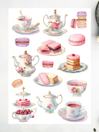 Tea Sticker Sheets