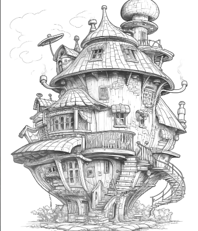 223 Futuristic Fairy Houses