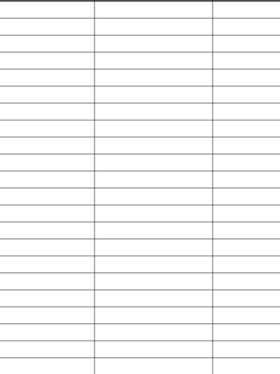 Sign-up Sheet