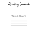 Reading Tracker