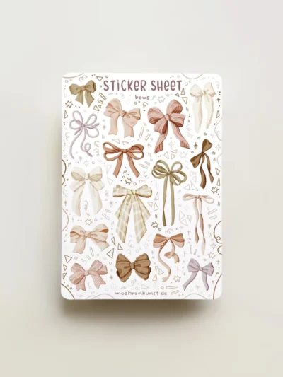 STICKER SHEETS RIBBON