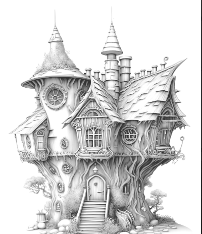 Steampunk Fairy House
