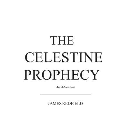 The Celestine Prophecy