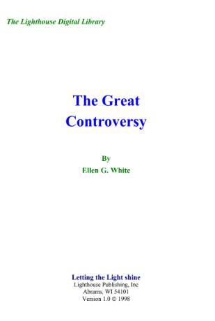 The Great Controversy