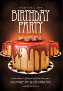 Birthday Flyer Bolo