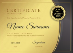 CERTIFICATES 1