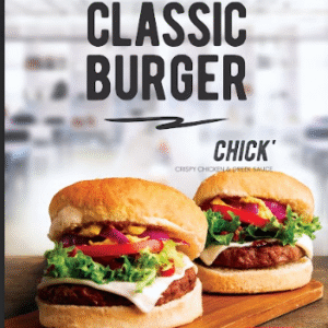 Light Burger Flyer