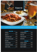 Restaurant Menu Template