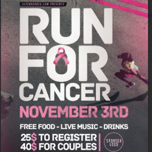 un For Cure Flyer