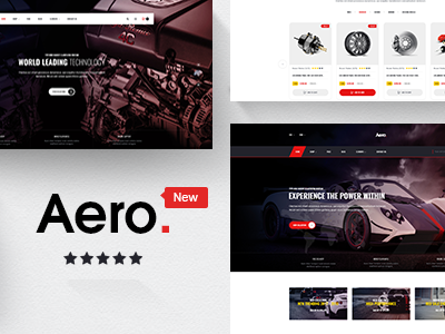 elements aero car accessories opencart
