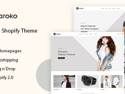 elements maroko responsive wordpress fashion theme