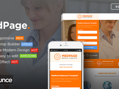 elements medpage medical unbounce template