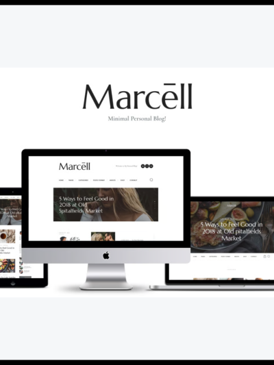 elements marcell personal blog magazine wordpress