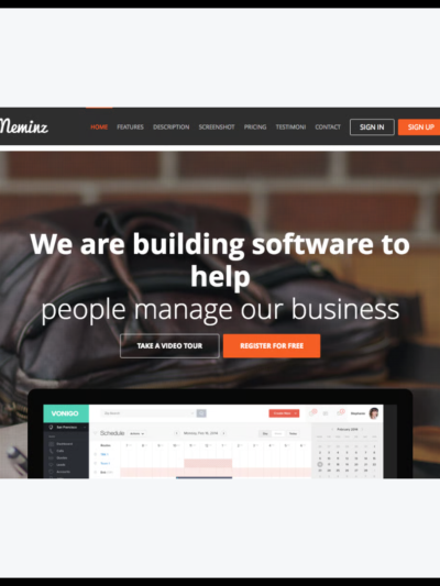 elements meminz download software landing page