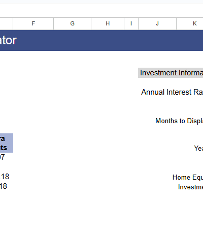 EXTRA PAYMENT CALCULATOR.xlsx