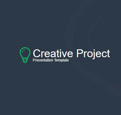 Animated Green Scheme DARK Creative Project.pptx